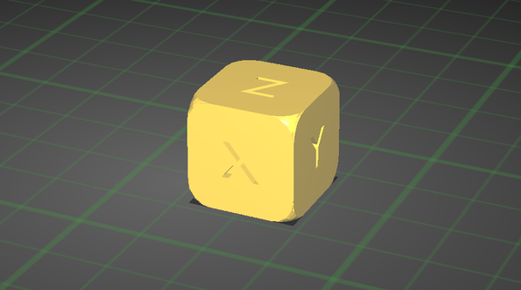 étalonnage cube 3d 3d print model - Mito3D