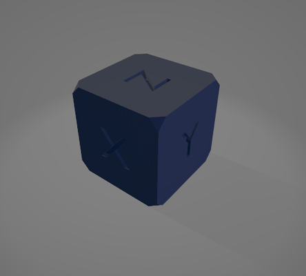 étalonnage cube outils cubique orque 3d print model - Mito3D