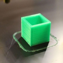 calibrazione cubo 20mm peso 6g attrezzo stampante 3d stampa test 3d print model - Mito3D