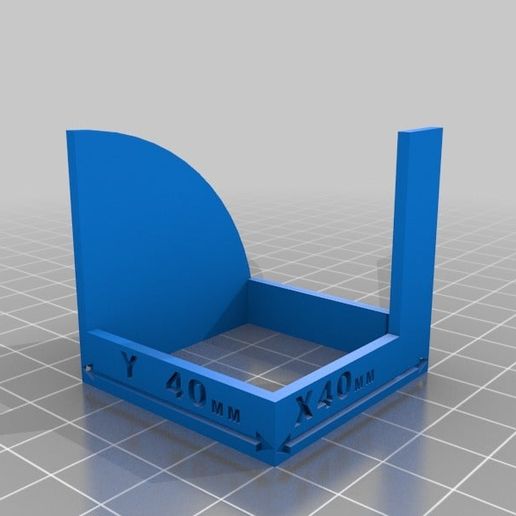 calibration cube 40x40x40 tool 3d printing tests 3D print model - Mito3D