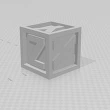 l'étalonnage cube 5 x cm calibrage outil de la déformation le réglage 3d print model - Mito3D