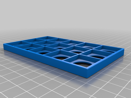 étalonnage cube titulaires tailles outils 3d impression tests imprimante stress tester bancal 3d print model - Mito3D