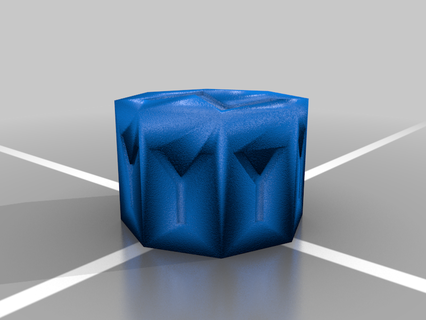 calibration octagon cube calibartation test 3d printing tests printer stress benchy 3d print model - Mito3D