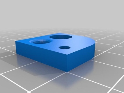 calibration piece cube hole small square test thin 3d printing tests 3d print model - Mito3D