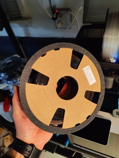california filament bambu lab ams spool adapter bambulab cardboardspool californiafilament 3d print model - Mito3D