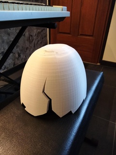 Calimero casca ovo capacete 3d print model - Mito3D