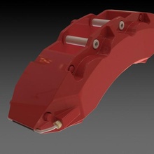 pinza vari auto sportcar freni racing 3d print model - Mito3D