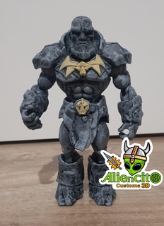 calix kit Art masters from universe heman skeletor stinkor calix man rock  3d print model - Mito3D