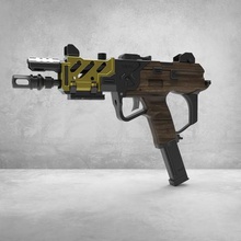 chamada do dever black ops iv saug 9mm jogo Impressão 3d 4 arma pistola bacalhau 3d print model - Mito3D