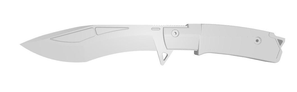 Anruf Pflicht mw19 stechen Nessel Messer Modell Spiel Kabeljau kukri taktisch 3d print model - Mito3D