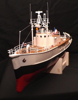 calypso missing files Art r-c boat models 3d print model - Mito3D
