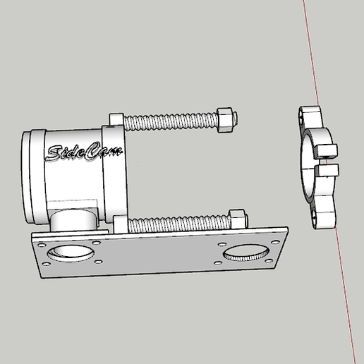 came outil pcp fusil comprimé air enregistrement 3D print model - Mito3D