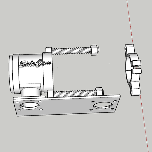 cam ferramenta pcp rifle comprimido ar gravação 3D print model - Mito3D