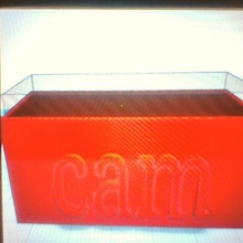 cam box 3d print model - Mito3D