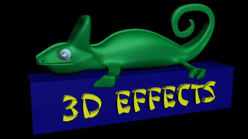 Camaleon hayvanlar 3D print model - Mito3D