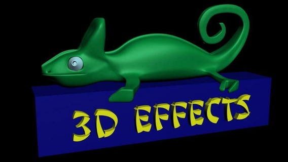 camaleon animales 3d print model - Mito3D
