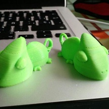 camaleon chameleon game 3d print model - Mito3D
