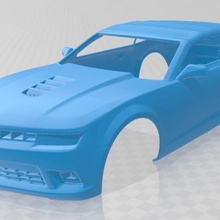camaro convertible 2014 printable body car game slot scalextric tamiya rc miniz radio control hobby 1-10 1-24 1-28 1-32 1-18 1-14 1-16 1-12 crawler drift ninco fly kyosho scx axial traxxas 3d print model - Mito3D
