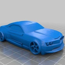 camaro nervoso veículos 3d print model - Mito3D