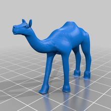 à dos de chameau jeu animaux animal 3d print model - Mito3D