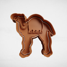 camel cookie cutter cutters stl moulds 3d print model - Mito3D