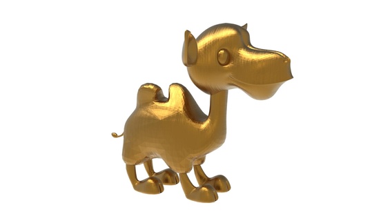 chameau art décor décoration animal 3d print model - Mito3D