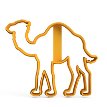 camel cookie cutter - camello cortante galletas tool cutting cortador 3d print model - Mito3D