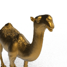 camel high quality 3d model art sculpt textured interior animal unique decorative sculpture solid 3d print model - Mito3D