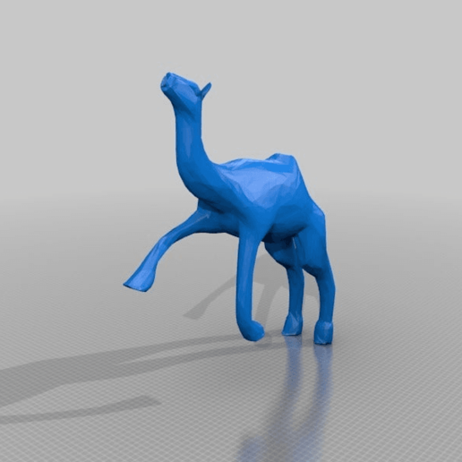 camel jump game animals jumping animal 3D print model - Mito3D