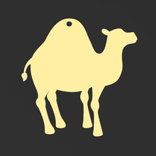 camello llavero Moda animales cebra llave anillos Burro regalo recuerdo animal anime amistad barato 3d print model - Mito3D