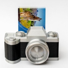 cámara negocio tarjeta soporte dslr pisapapeles foto decoración Arte monitor fotografía 3d print model - Mito3D