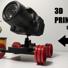 caméra chariot outil prusa mini lisse vidéo gadget impressions photo accessoires mods 3d print model - Mito3D