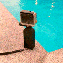 kamera yüzer ayakta durmak gopro insta360 Spor Dalları aşırı 3d print model - Mito3D