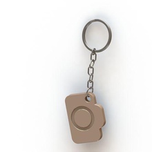 camera icon keychain 3d print model - Mito3D
