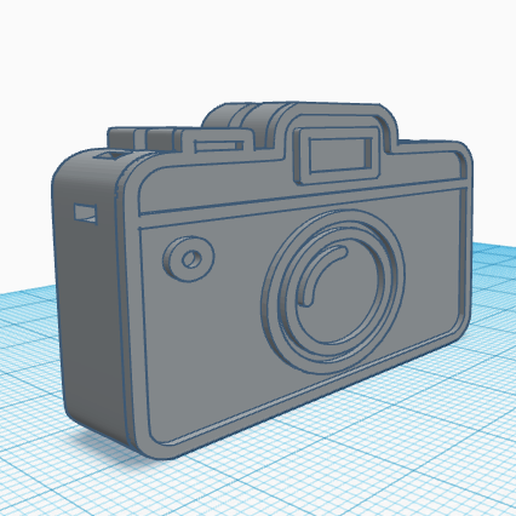 telecamera portachiavi gadget fotografia chiave anelli febbraio San Valentino giorno 3D print model - Mito3D