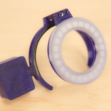 camera led ring tool 3d print model - Mito3D