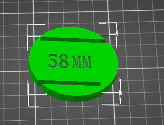 camera lens cover 3d print model - Mito3D