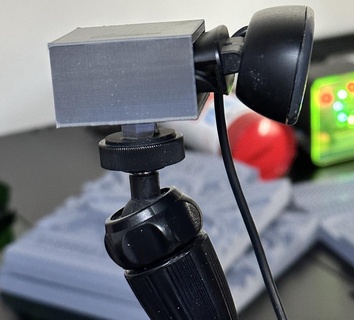 kamera binmek c260 web kamerası logitech video gadget 3d print model - Mito3D
