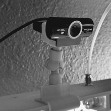camera mount creative live cam sync hd 720 3d printer octoprint webcam 3d_printer_accessories 3d print model - Mito3D
