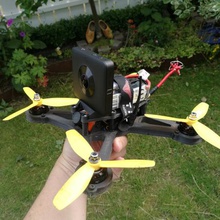 360 kamera mount openrc mini quad gadget eylem actioncamera drone sinek gerçek quadcopter 3d print model - Mito3D
