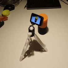 camera tripod ball joint strong screw gadget mount sgabolab 3d print model - Mito3D