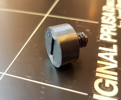 camera tripod screw 3d printing 3d print model - Mito3D