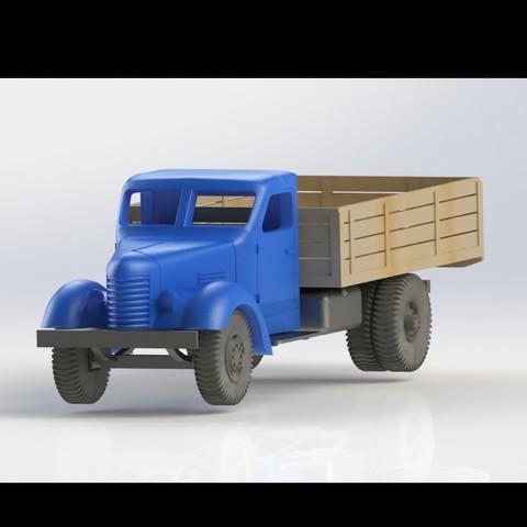 camion camioneta sr 101 steagu rosu varios Modelo 3d coche brasov 3D print model - Mito3D