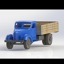 camion truck sr 101 steagu rosu verschiedene 3d-Modell Auto brasov 3d print model - Mito3D