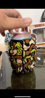 camuffare camo bomba mano tazza cibo bevanda birra bibita pop 3d print model - Mito3D