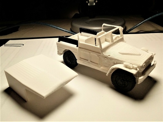 köylü kızı ar 59 fiat 4x4 off road cip i̇talyan ordu askeri araba 3d print model - Mito3D