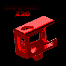 campark x20 mount gopro screw fpv drone cam camparkx20 actioncam 3d print model - Mito3D