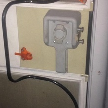 camper caravan zanzariera chiusura della porta casa il titolare dispositivo di serratura parti ricambio 3d print model - Mito3D