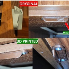 camper cassetto serratura catturare adria fermo 3d print model - Mito3D