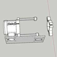 Nocken Werkzeug pcp Gewehr komprimiert Luft Aufzeichnung 3d print model - Mito3D